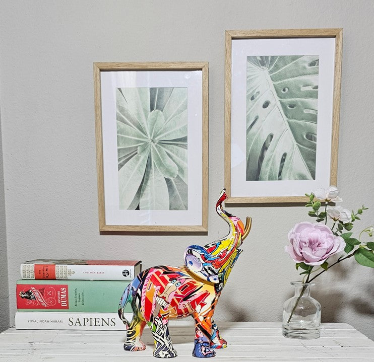 Colorful Elephant Figurine