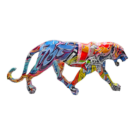 Colorful Tiger Figurine